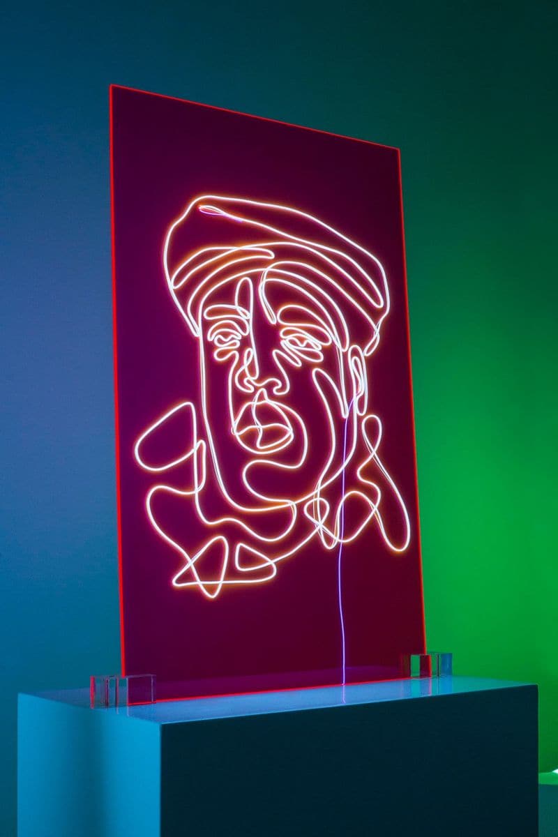 Neon Rap Portraits