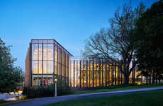 Glass-Enforced Brutalist Architecture