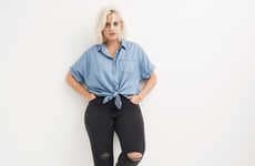 Curvy High-Rise Denim