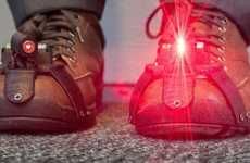 Symptom-Reducing Laser Shoes