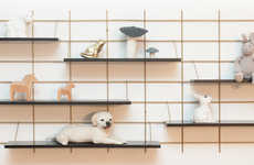 Modular Wall-Mounted Shelving