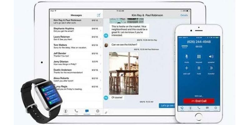 Mobile-Enabled Work Calls