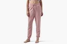 Comfortable Pastel Pink Joggers