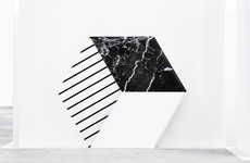 Marble-Detailed Geometric Mirrors