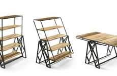 Convertible Bookshelf Tables