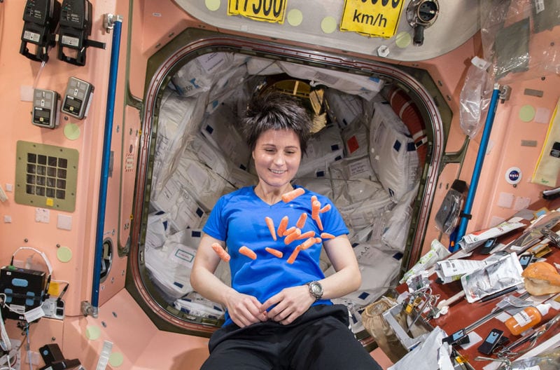 Waste-Transformed Space Food