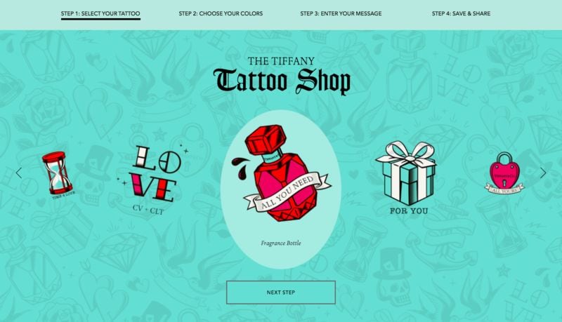 Romantic Digital Tattoos
