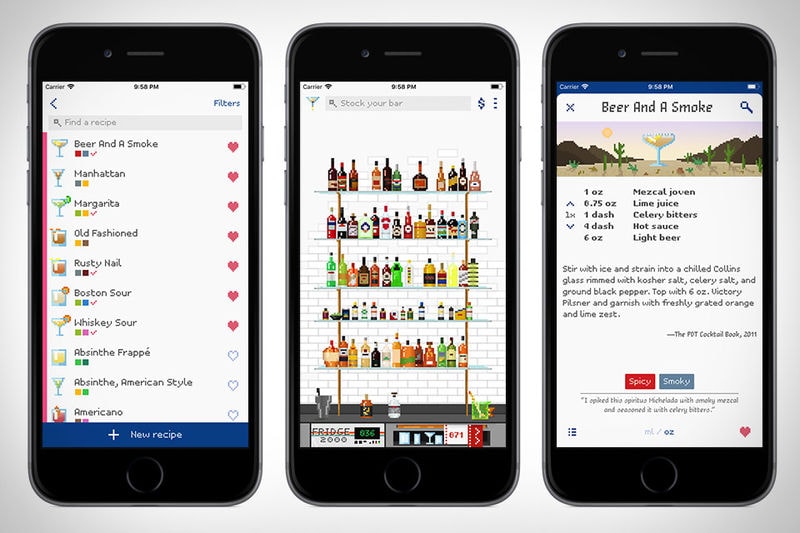 Customized Mixology Apps