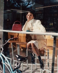 Cheerful Luxurious Handbag Photoshoots Image 2