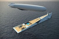 Luxury Airship-Carrying Yachts Image 2