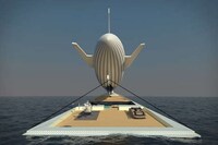 Luxury Airship-Carrying Yachts Image 3
