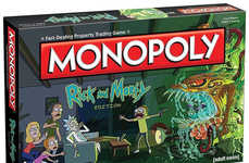 Intergalactic Cartoon Board Games