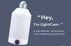 Connected Lightbulb Cameras