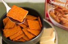 Crunchy Soup-Infused Crackers