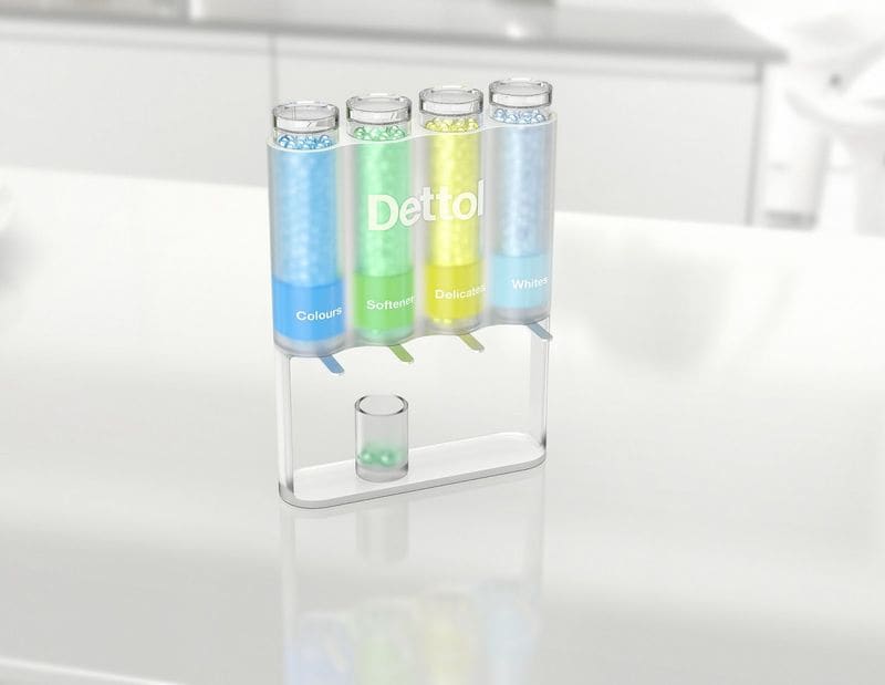 Futuristic Laundry Product Dispensers