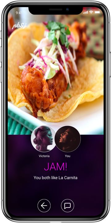 Food-Based Dating App Services