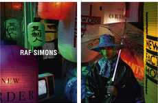 Glowing Neon Fashion Campaigns