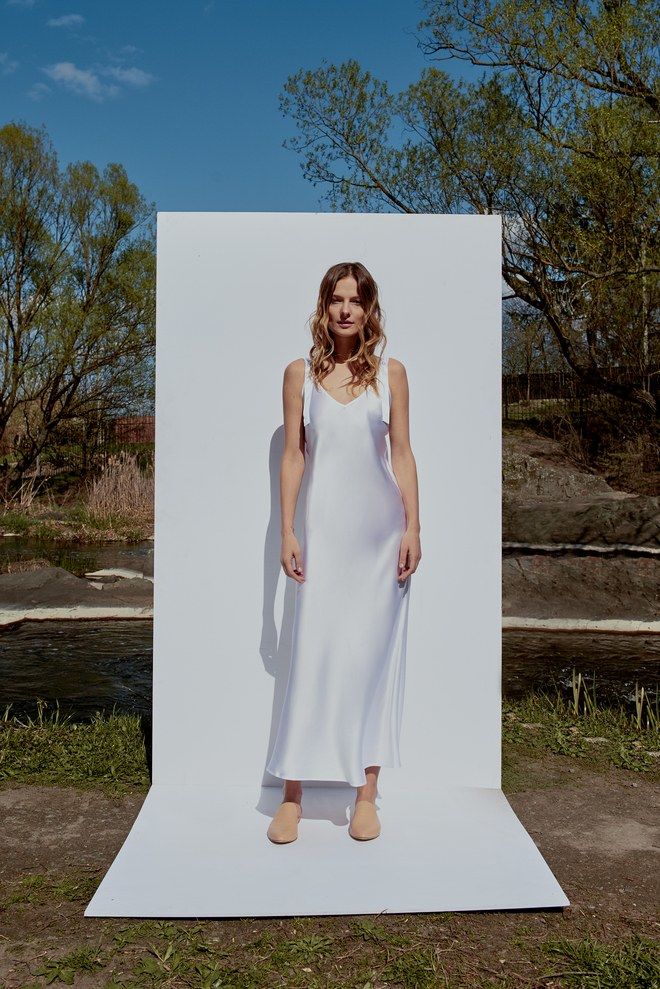 Sleepwear-Inspired Bridal Dresses