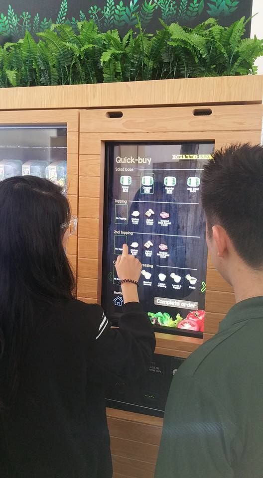 Salad Vending Machines