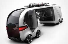 Conceptual Racer Support Vehicles