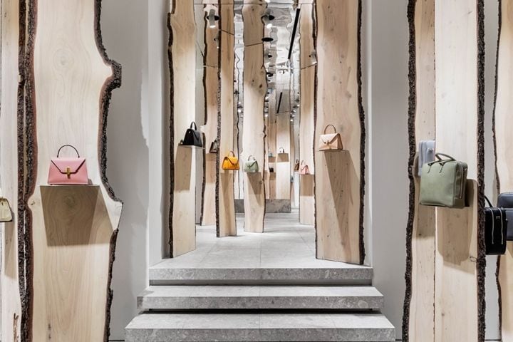 Arboreal Handbag Displays