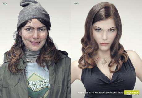 Stereotypical Cosmetics Ads