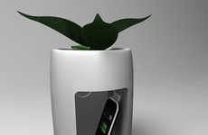 Flower Pot Gadget Chargers