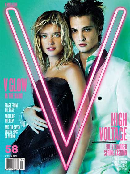 Glowing Magazine Covers