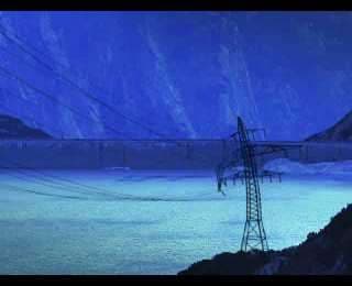 Power Lines as Banjo Strings