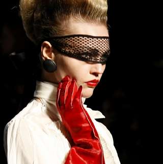 Fishnet Fashion Frenzy
