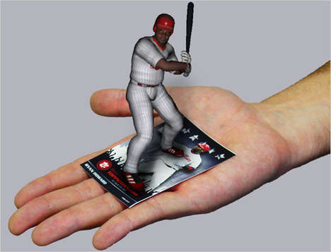 3D Baseball Cards
