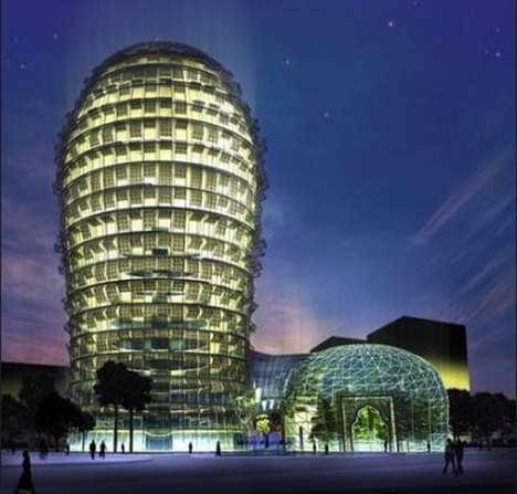 Cactus-Shaped Architecture