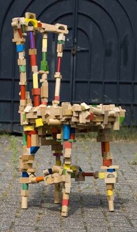 Chairs From Toy Blocks Image 3
