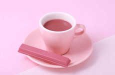 Naturally Pink Hot Chocolates