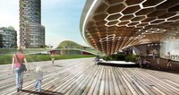 Affordable Latticed Apartment Towers Image 3