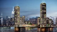 Affordable Latticed Apartment Towers Image 5