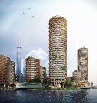 Affordable Latticed Apartment Towers Image 8