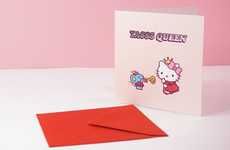 Adorable Cartoon Cat Cards