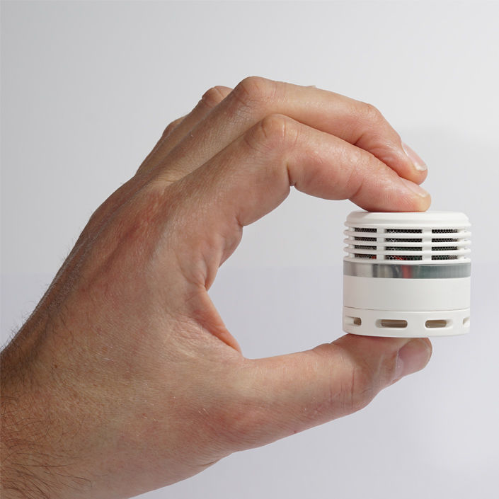 Compact Miniature Smoke Detectors