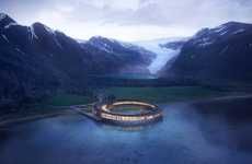 Sustainable Ring-Shaped Arctic Hotels