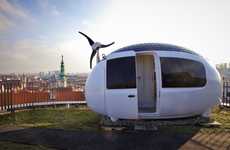 Egg-Shaped Micro Homes