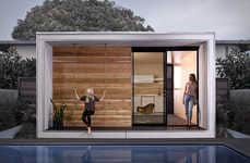 Low-Waste Prefab Flatpack Cabins