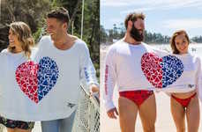 Chip Branded Double-Headed Sweaters