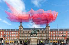 Suspended Fabric Installations