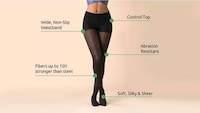 Indestructible Sheer Pantyhose Image 3