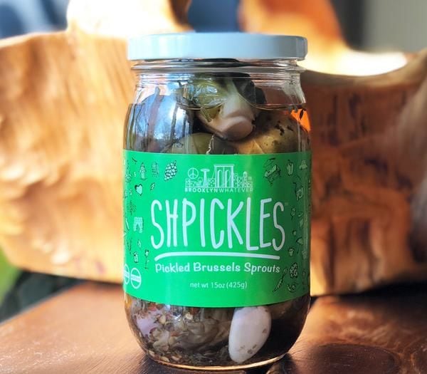 Pickled Brussels Sprouts Snacks