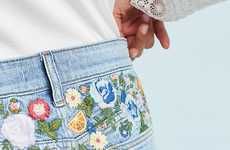 Cheerfully Embroidered Pants