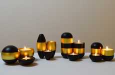 Industrial Designer Candle Holders