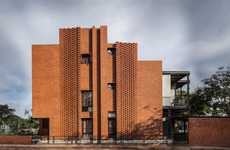 Intricate Red Brick Facades