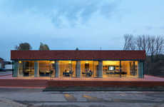 Industrial-Inspired Pavilions
